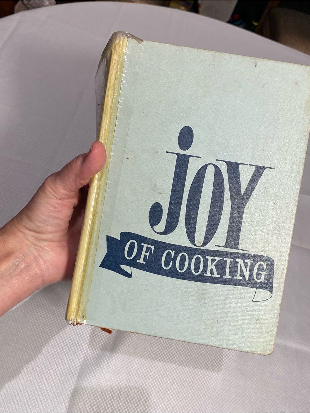 Vintage 1960s Irma Rombaur Cookbook - Blue Cover